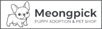 멍앤픽 로고 귀여운 강아지와 함께